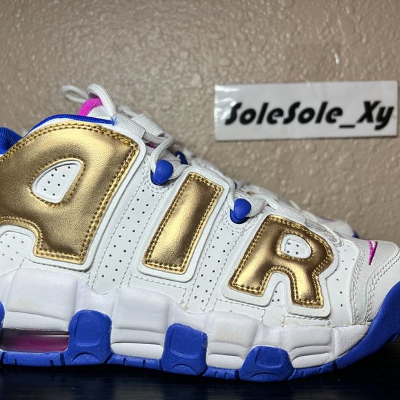 Nike Air More Uptempo Peanut Butter & Jelly (GS) 415082-106 4.5 - Picture 1 of 5